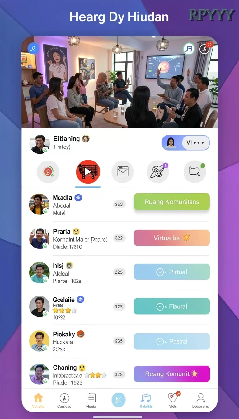 Cuplikan layar ROKOKBET — menu navigasi