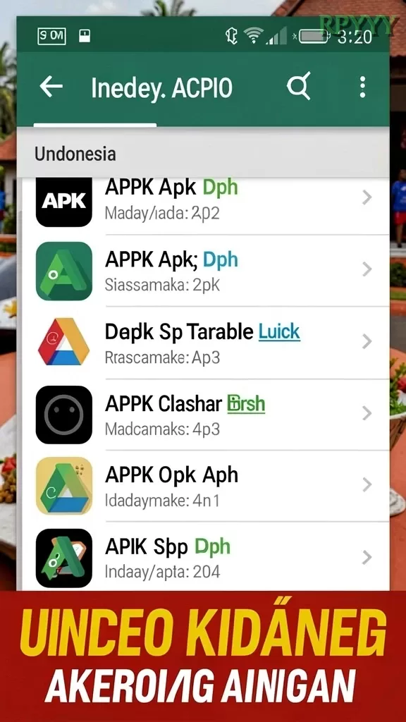 Cuplikan layar 88III — halaman utama
